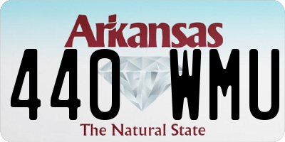 AR license plate 440WMU
