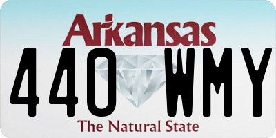 AR license plate 440WMY