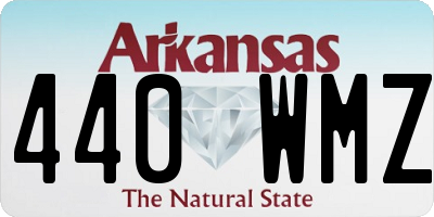 AR license plate 440WMZ