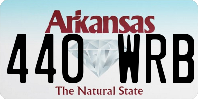 AR license plate 440WRB