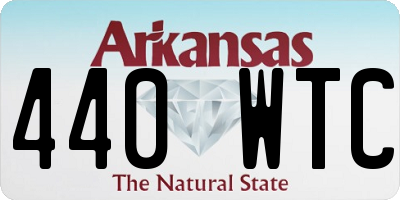 AR license plate 440WTC