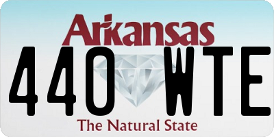 AR license plate 440WTE