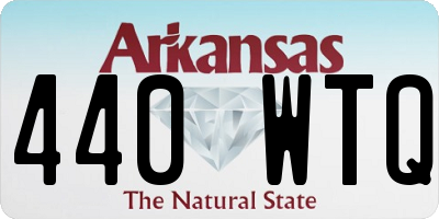 AR license plate 440WTQ