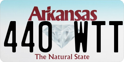 AR license plate 440WTT