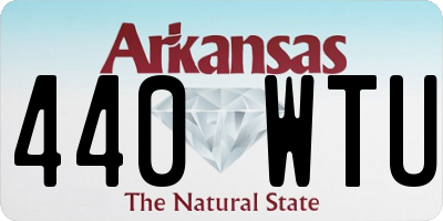 AR license plate 440WTU