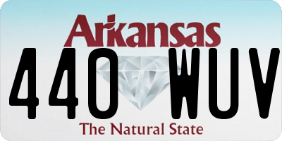 AR license plate 440WUV