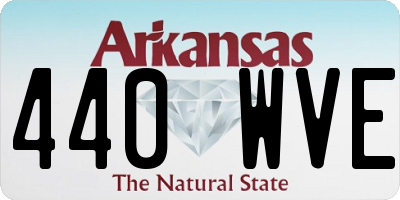 AR license plate 440WVE