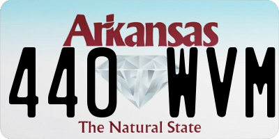 AR license plate 440WVM