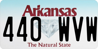 AR license plate 440WVW