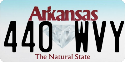 AR license plate 440WVY