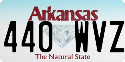 AR license plate 440WVZ