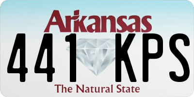 AR license plate 441KPS