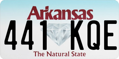 AR license plate 441KQE