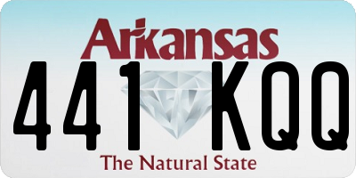 AR license plate 441KQQ