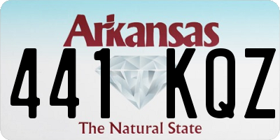 AR license plate 441KQZ