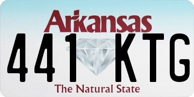 AR license plate 441KTG
