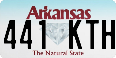 AR license plate 441KTH