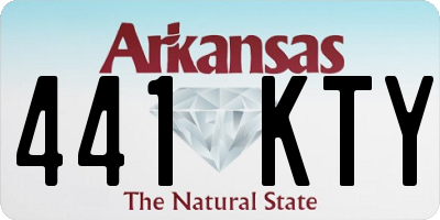 AR license plate 441KTY
