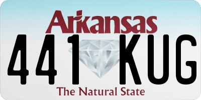 AR license plate 441KUG