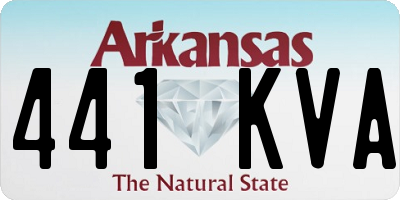AR license plate 441KVA