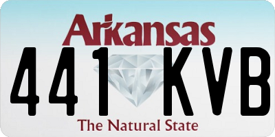 AR license plate 441KVB