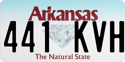 AR license plate 441KVH