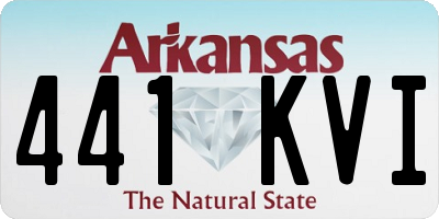 AR license plate 441KVI