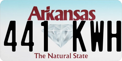 AR license plate 441KWH
