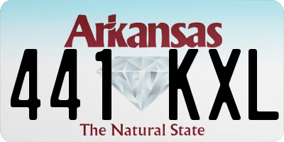 AR license plate 441KXL