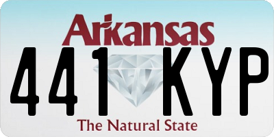 AR license plate 441KYP