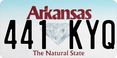 AR license plate 441KYQ