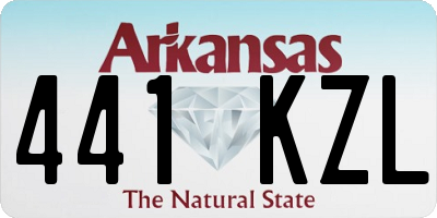 AR license plate 441KZL