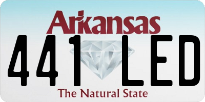 AR license plate 441LED