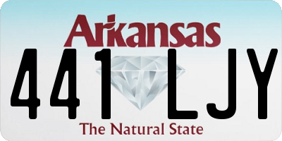 AR license plate 441LJY