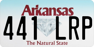 AR license plate 441LRP