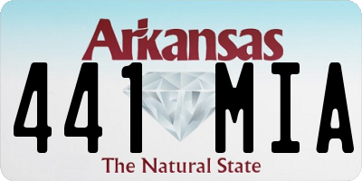 AR license plate 441MIA