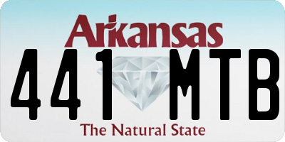AR license plate 441MTB