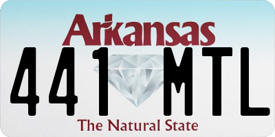 AR license plate 441MTL