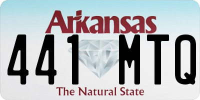 AR license plate 441MTQ
