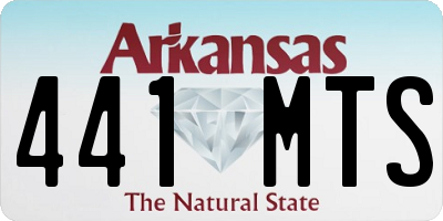 AR license plate 441MTS