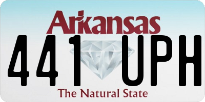 AR license plate 441UPH