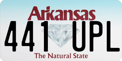 AR license plate 441UPL