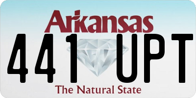 AR license plate 441UPT