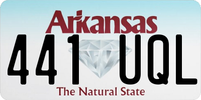 AR license plate 441UQL