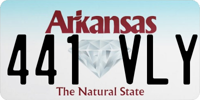 AR license plate 441VLY