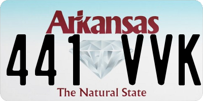 AR license plate 441VVK