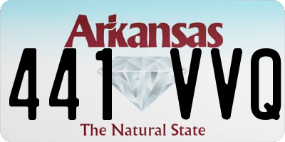 AR license plate 441VVQ