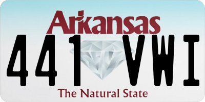 AR license plate 441VWI