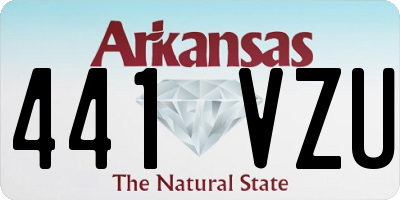 AR license plate 441VZU