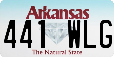 AR license plate 441WLG